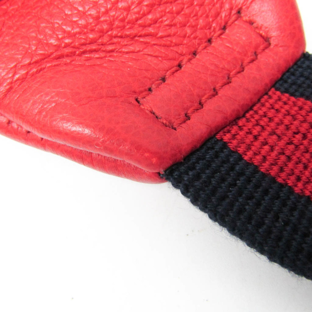 GUCCI Authentic Red Leather Fanny Pack - Picture 6 of 10